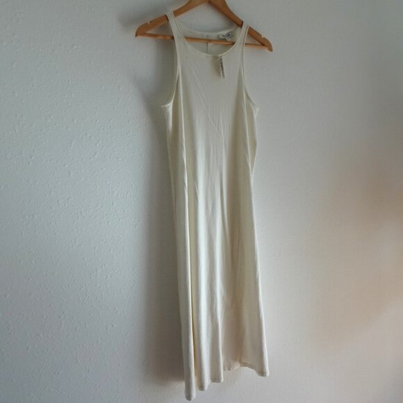 Madewell Tank Dress Women's Size XS White Softfade Pool Beach Cover Up Casual - Picture 6 of 11